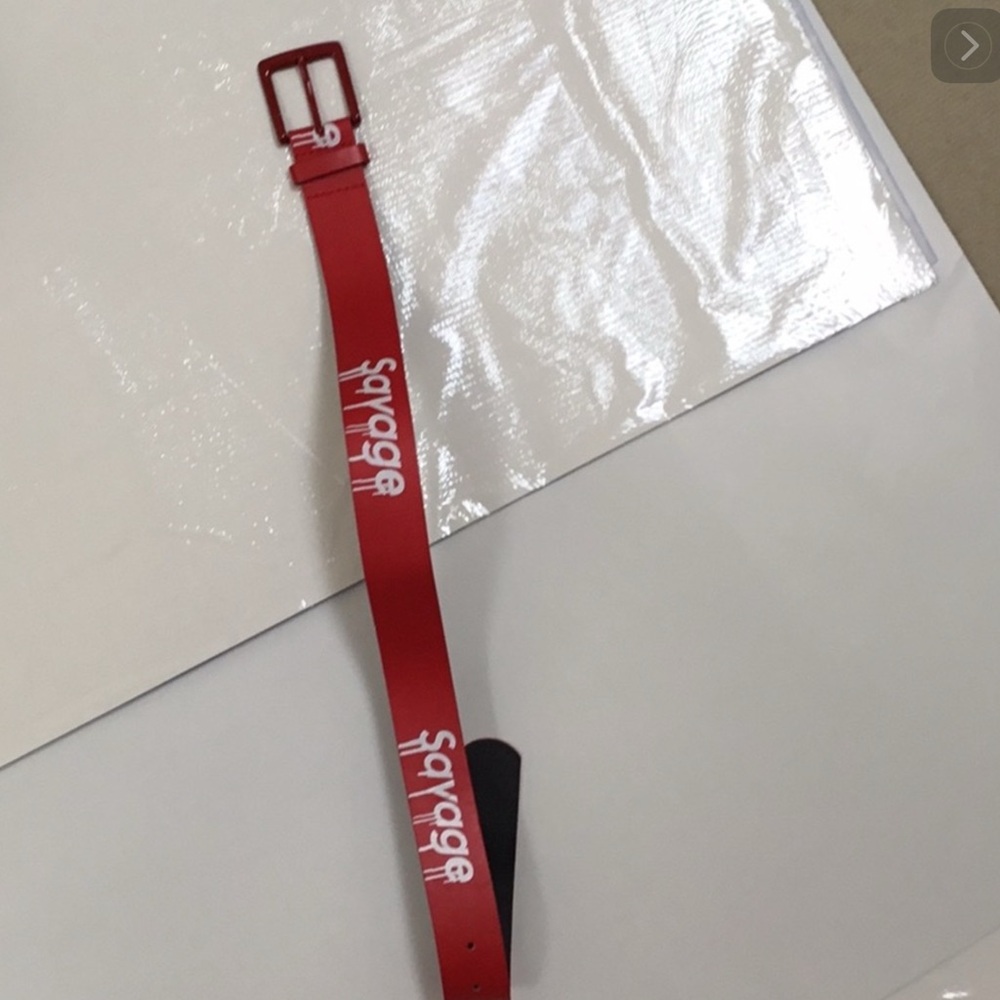 FREE Savage Red Logo Belt for Boys with purchase